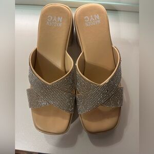 Madden NYC block heel sandal